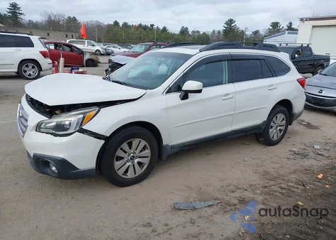 2015 Subaru Outback 2.5I Premium z USA, uszkodzony, nr VIN 4S4BSBEC9F3261809